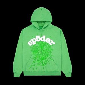 Sp5der Web Hoodie 'Slime Green'